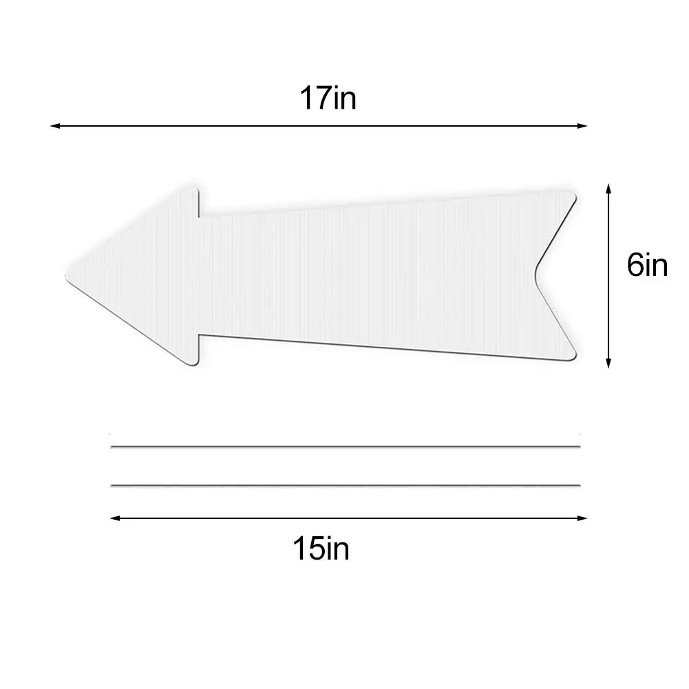 Yard Sign Blank - Водонепроницаемые пустые таблички для двора своими