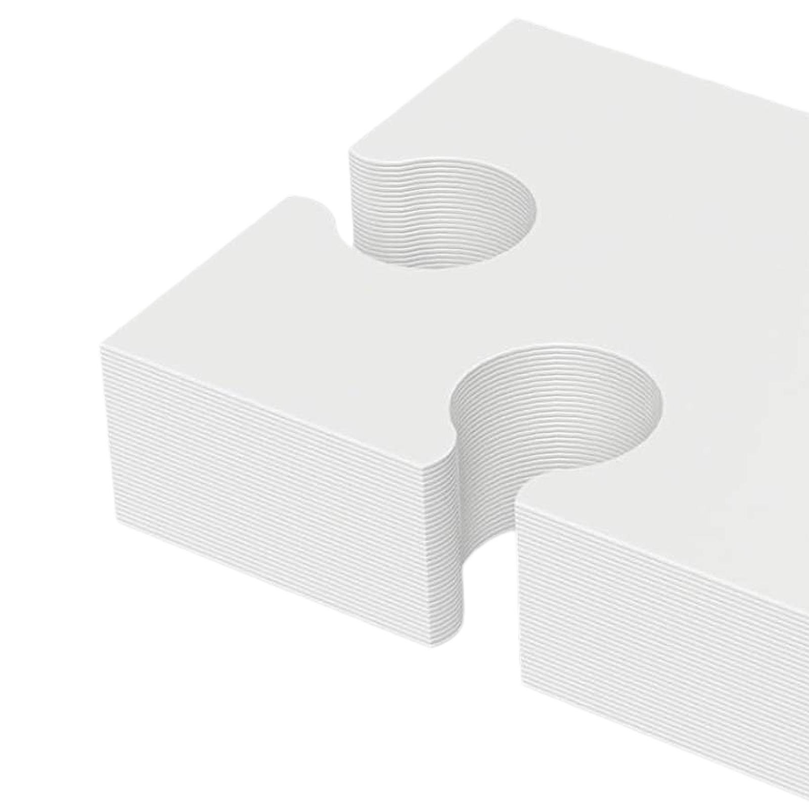 Puzzle Blank White - Белые заготовки для рисования: картонные элементы