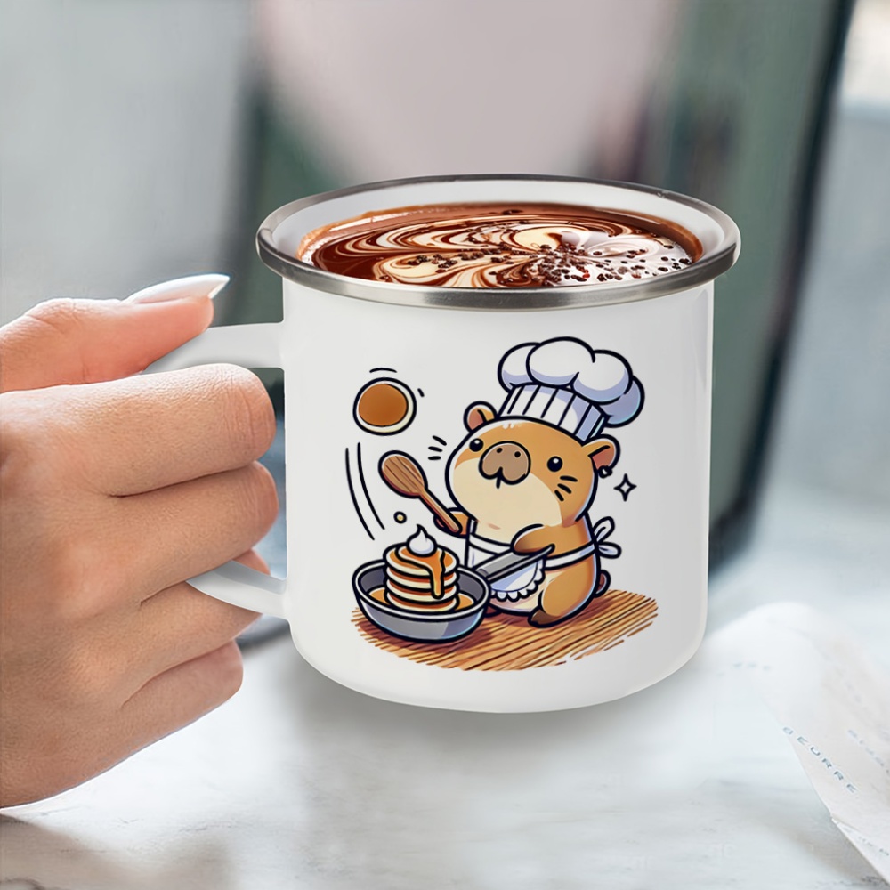 Sublimation Mug White - 1 шт., белая эмалированная кружка для