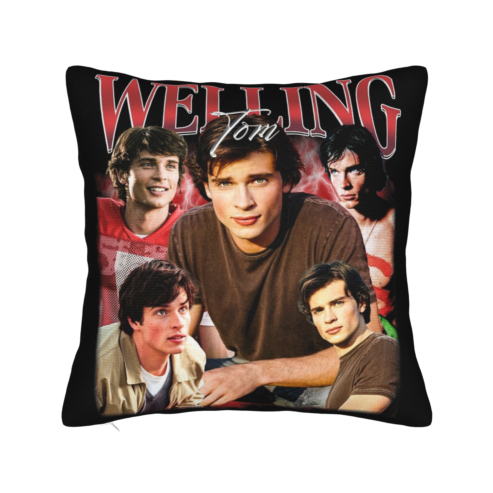 Pillow Cover Sublimation - Винтажная наволочка с подогревом Welling Tom,