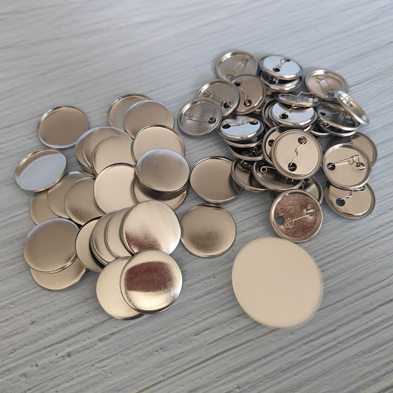 Button Badge Blank - 100 комплектов пустых значков, детали для