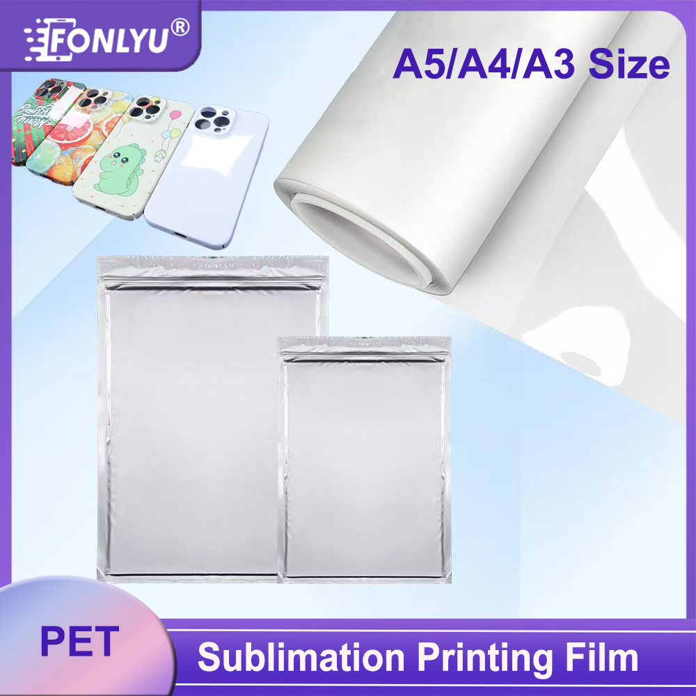Phone Case Blank Print - FONLYU 50 шт. 3D-пленка для сублимации,