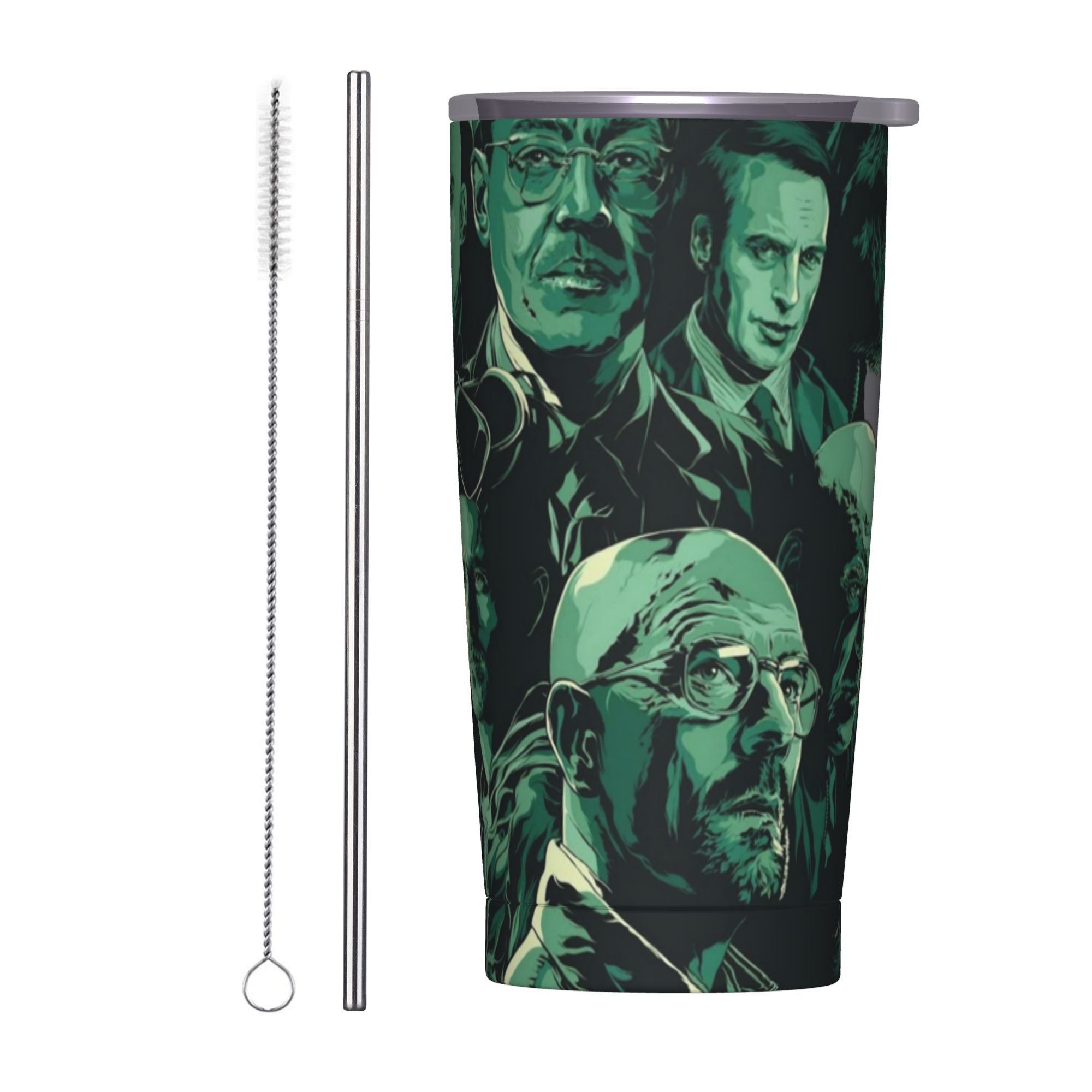 Tumbler 20Oz White - Термокружка Breaking Bad с изоляцией и