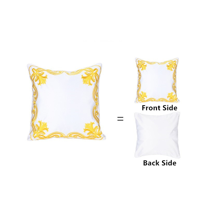 Pillow Cover Sublimation - Роскошная сублимационная пустая квадратная наволочка для