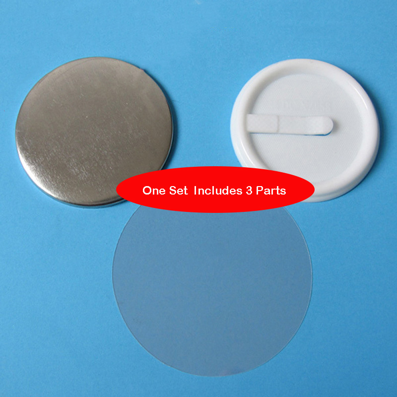 Button Badge Blank - 100 шт. заготовок для значков-пуговиц 58