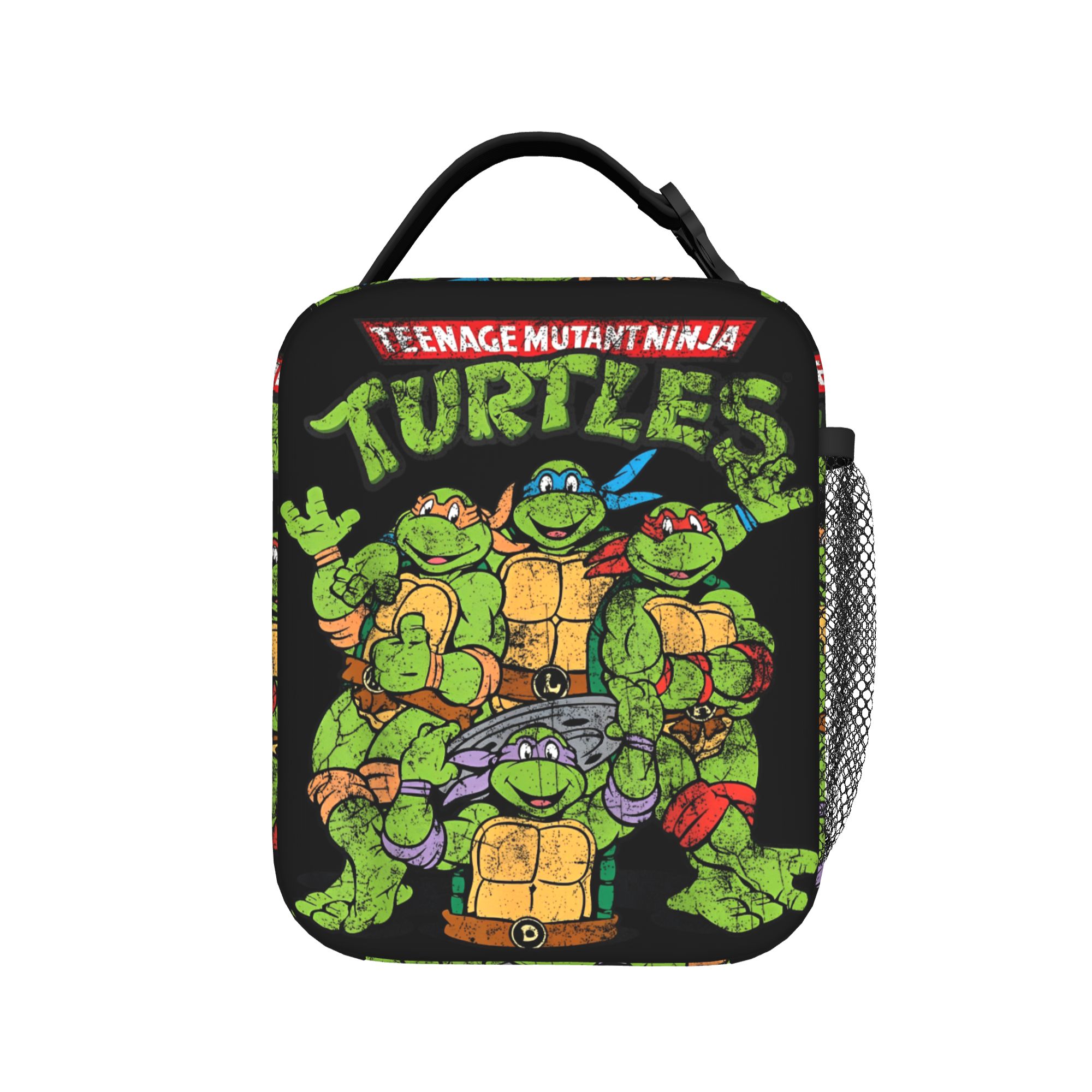 Tote Bag Sublimation - Сумка-холодильник с логотипом TMNT, мультяшная, аниме,