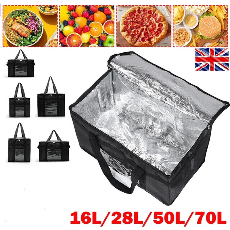 Tote Bag Sublimation - Изолированная термосумка 16л-70л, большая сумка-холодильник для