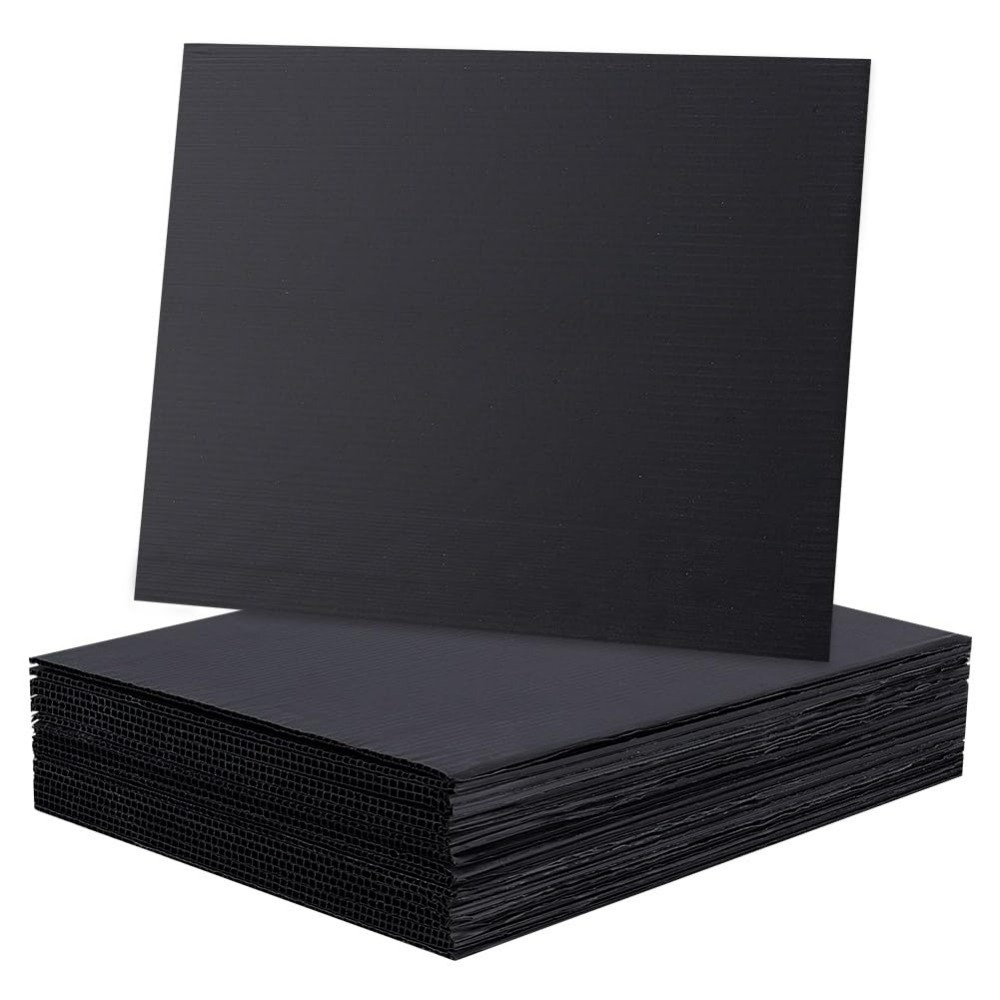 Yard Sign Blank - 20 листов гофрированных пластиковых листов 28x21,5