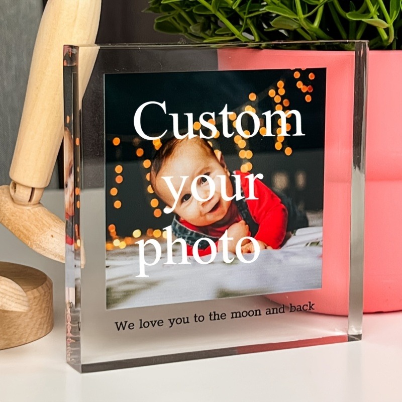 Персонализированный 2D акрилов – обзор и цена Photo Acrylic Block