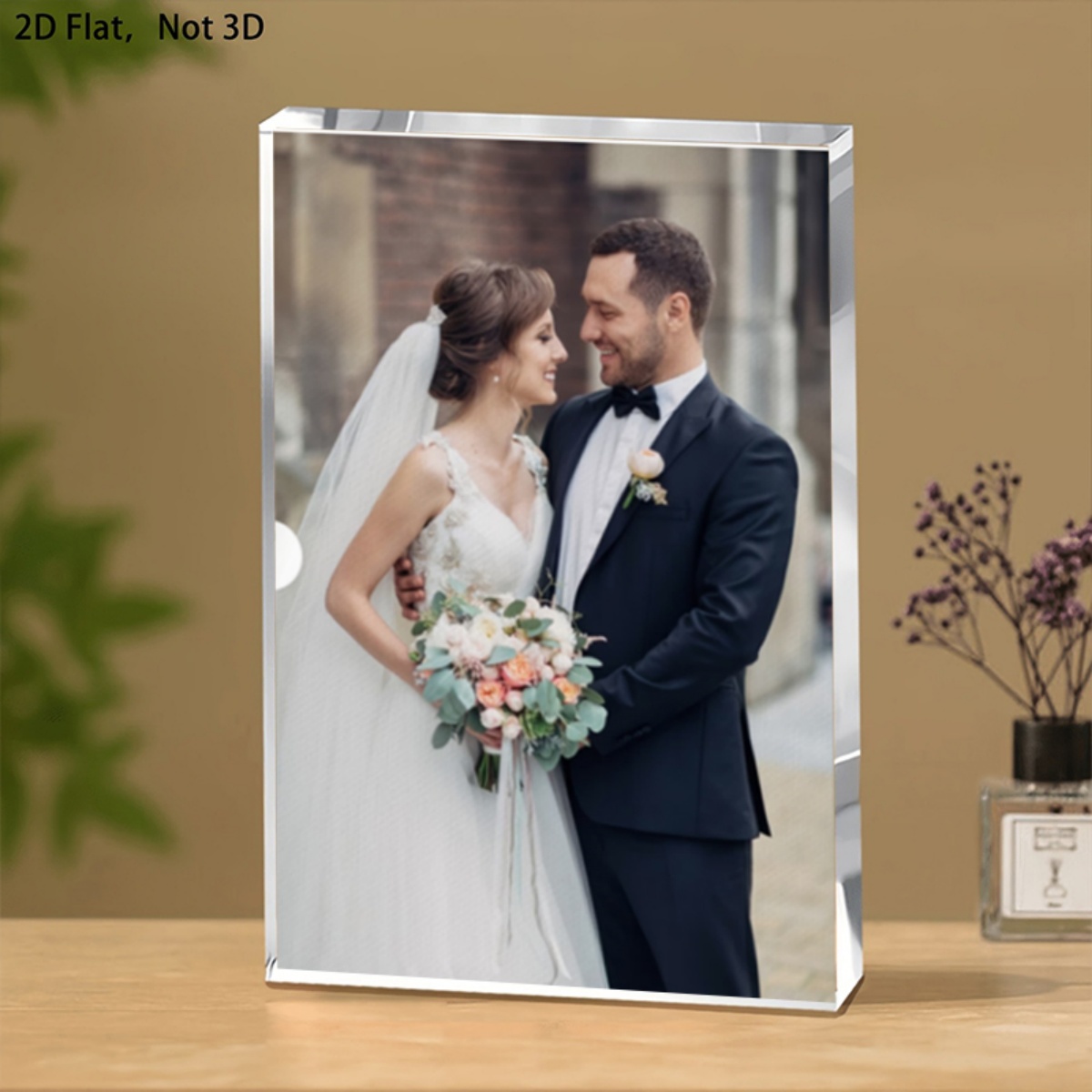 Персонализированный акриловый  – обзор и цена Photo Acrylic Block