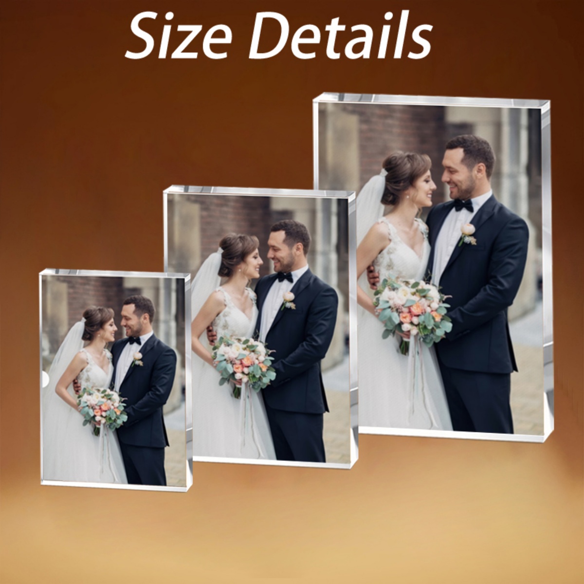Персонализированный акриловый  – обзор и цена Photo Acrylic Block