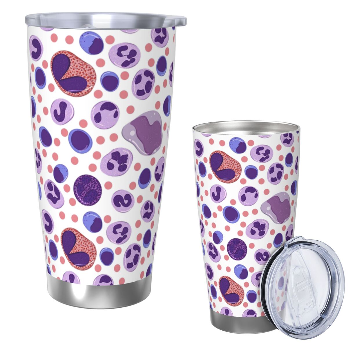 Большой стакан из нержавеющей  – обзор и цена Tumbler 20Oz White