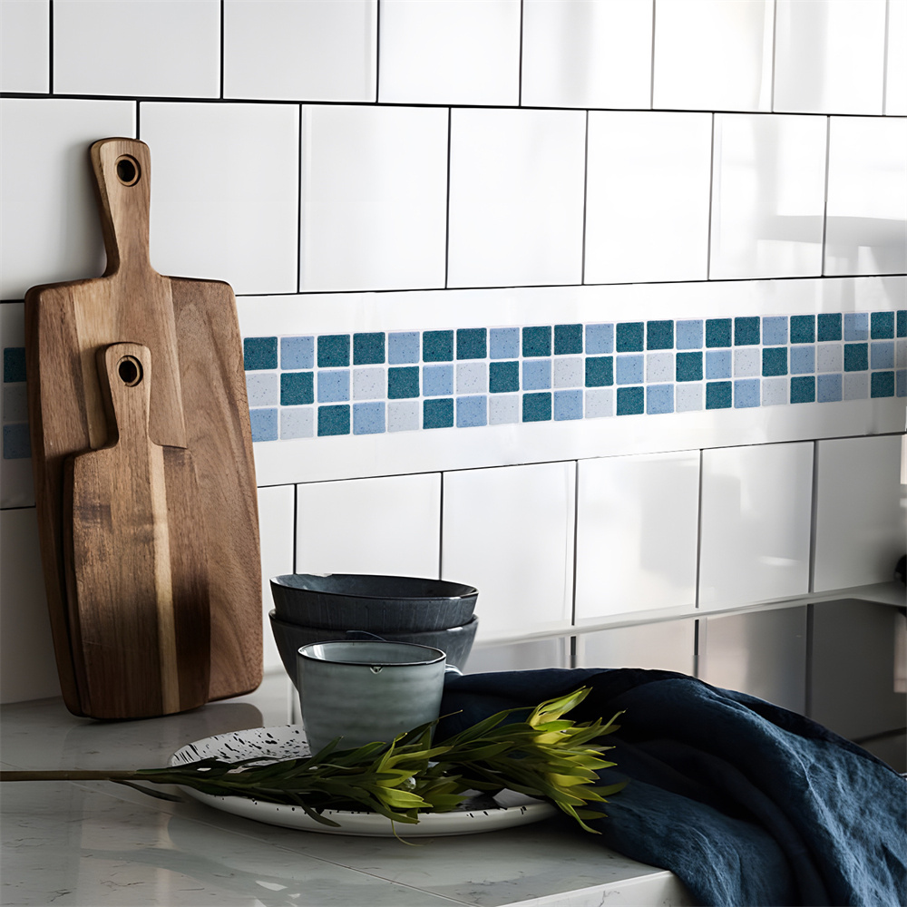 Голубая мозаика, самоклеящаяся – обзор и цена Ceramic Tile Blank