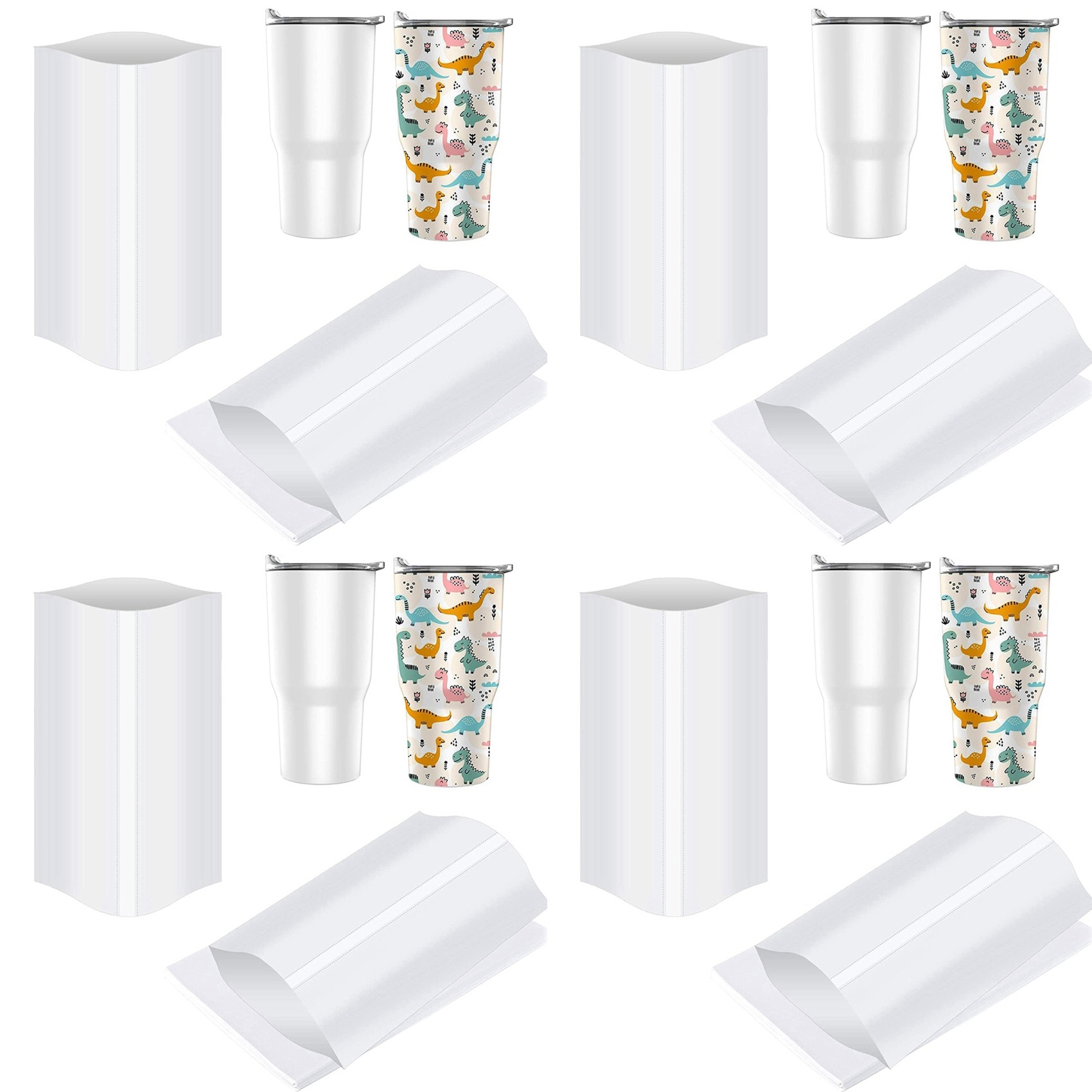 AB06 8X12-дюймовые термоусадоч – обзор и цена Sublimation Mug White