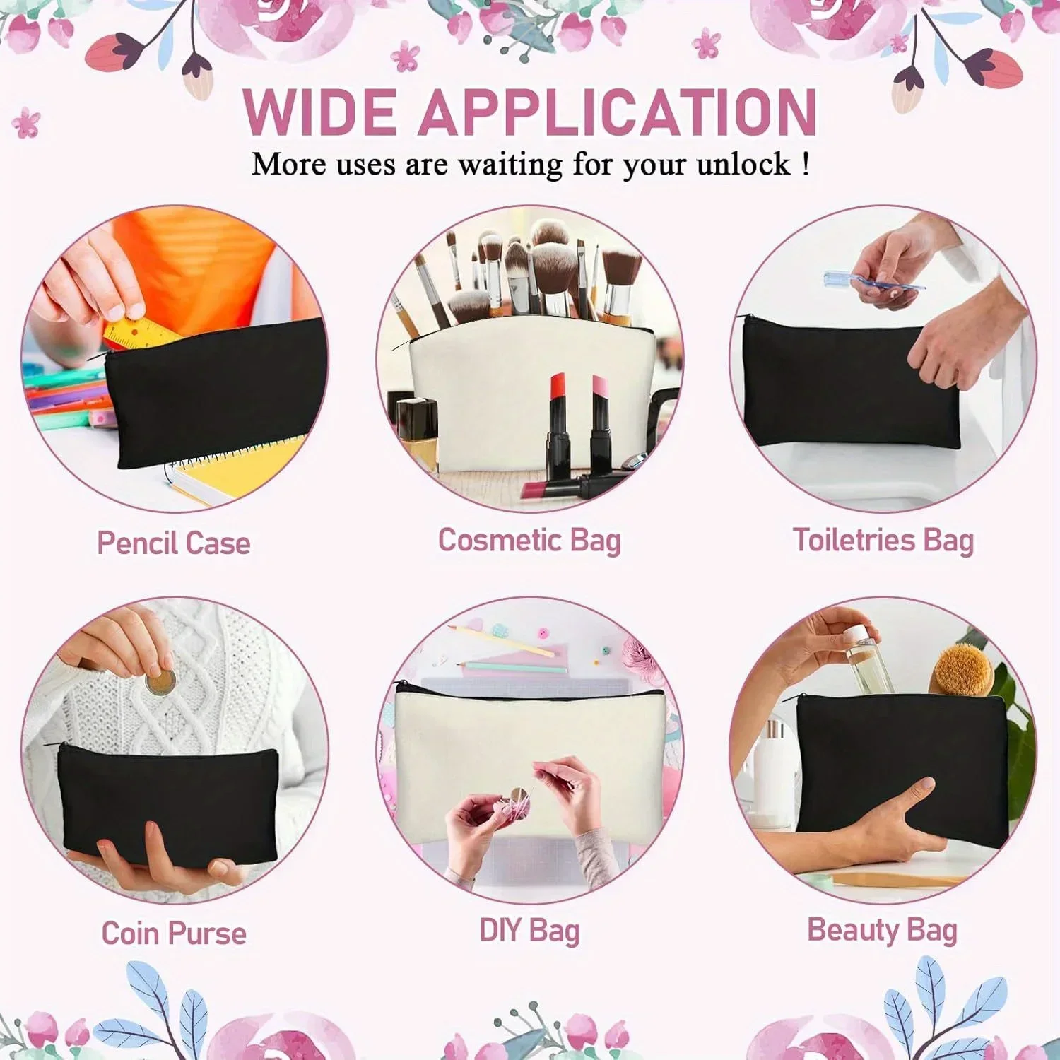20 шт. пустые косметички для с – обзор и цена Tote Bag Sublimation