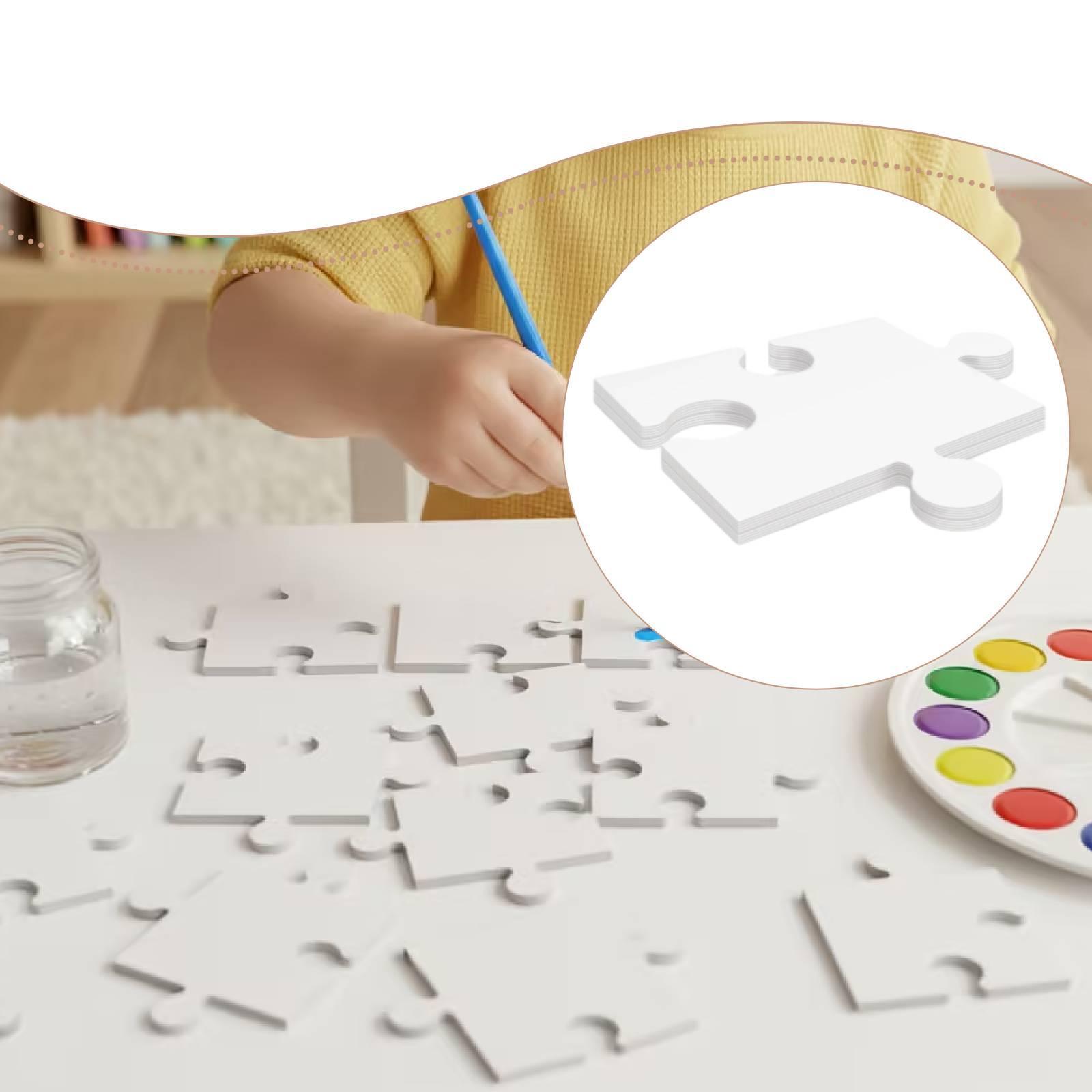 24 белых картонных пазла без р – обзор и цена Puzzle Blank White