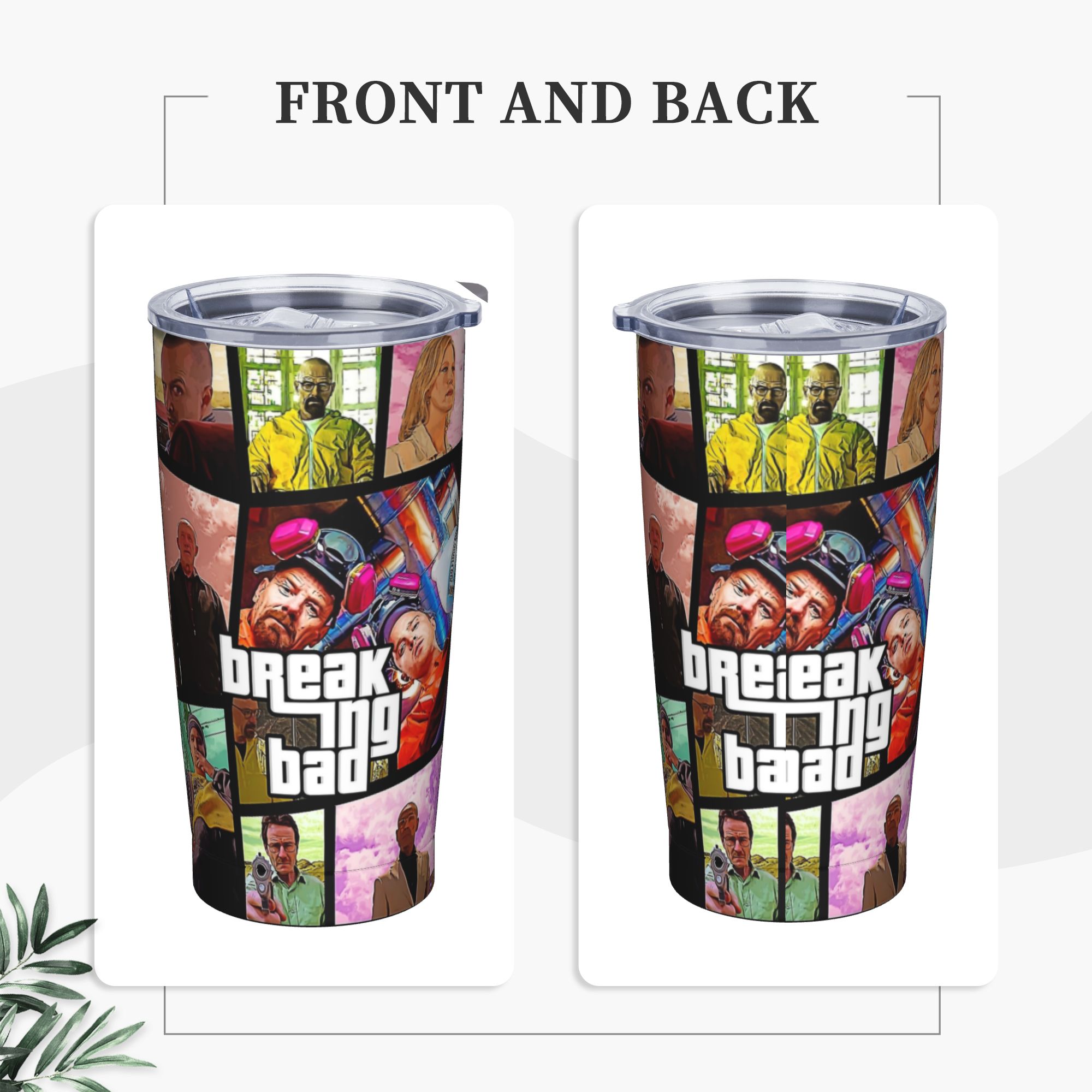 Термокружка-тамблер Breaking B – обзор и цена Tumbler 20Oz White
