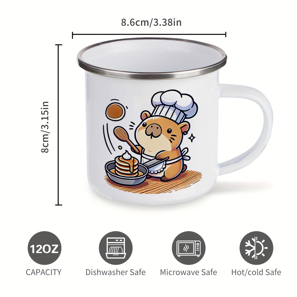1 шт., белая эмалированная кру – обзор и цена Sublimation Mug White