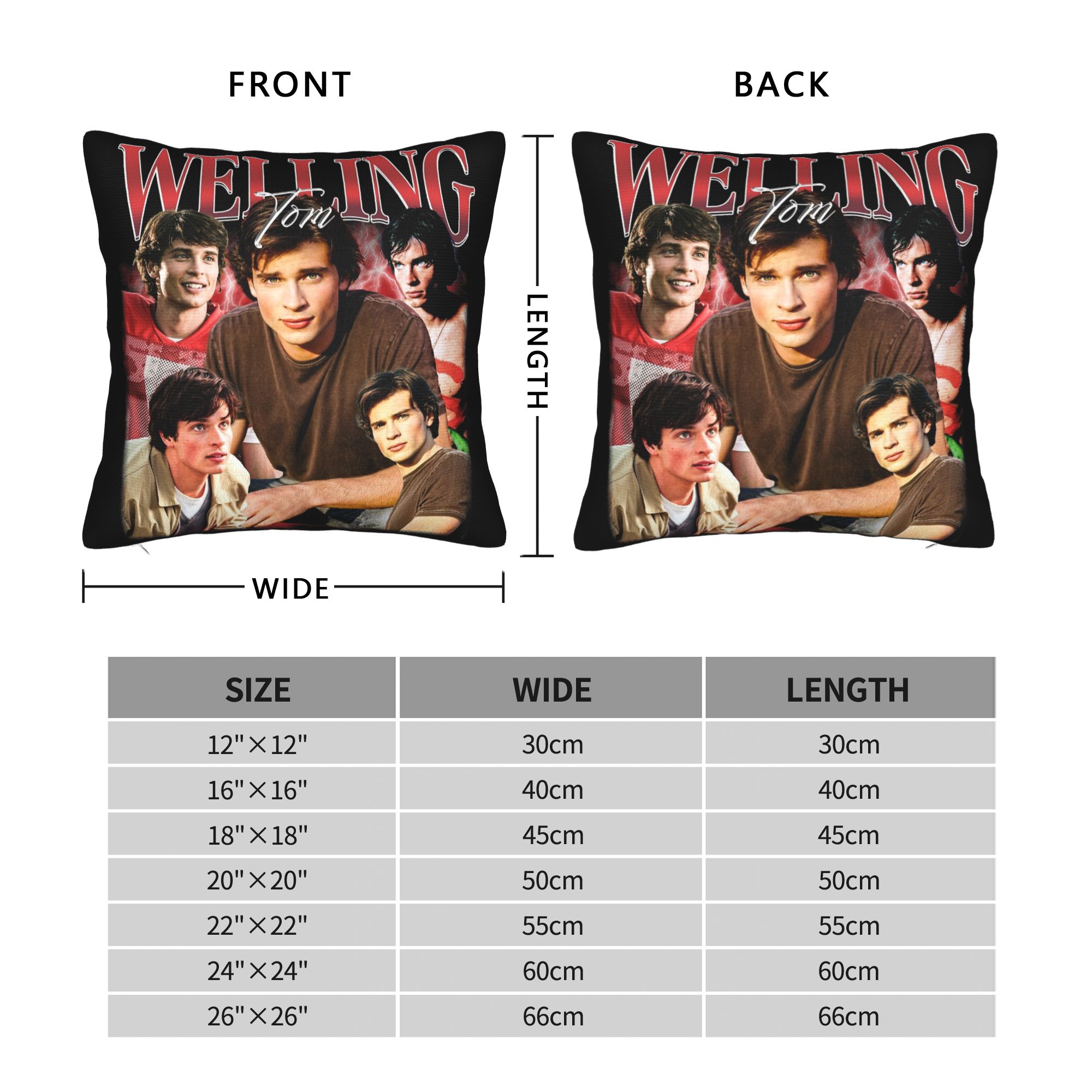 Винтажная наволочка с подогрев – обзор и цена Pillow Cover Sublimation