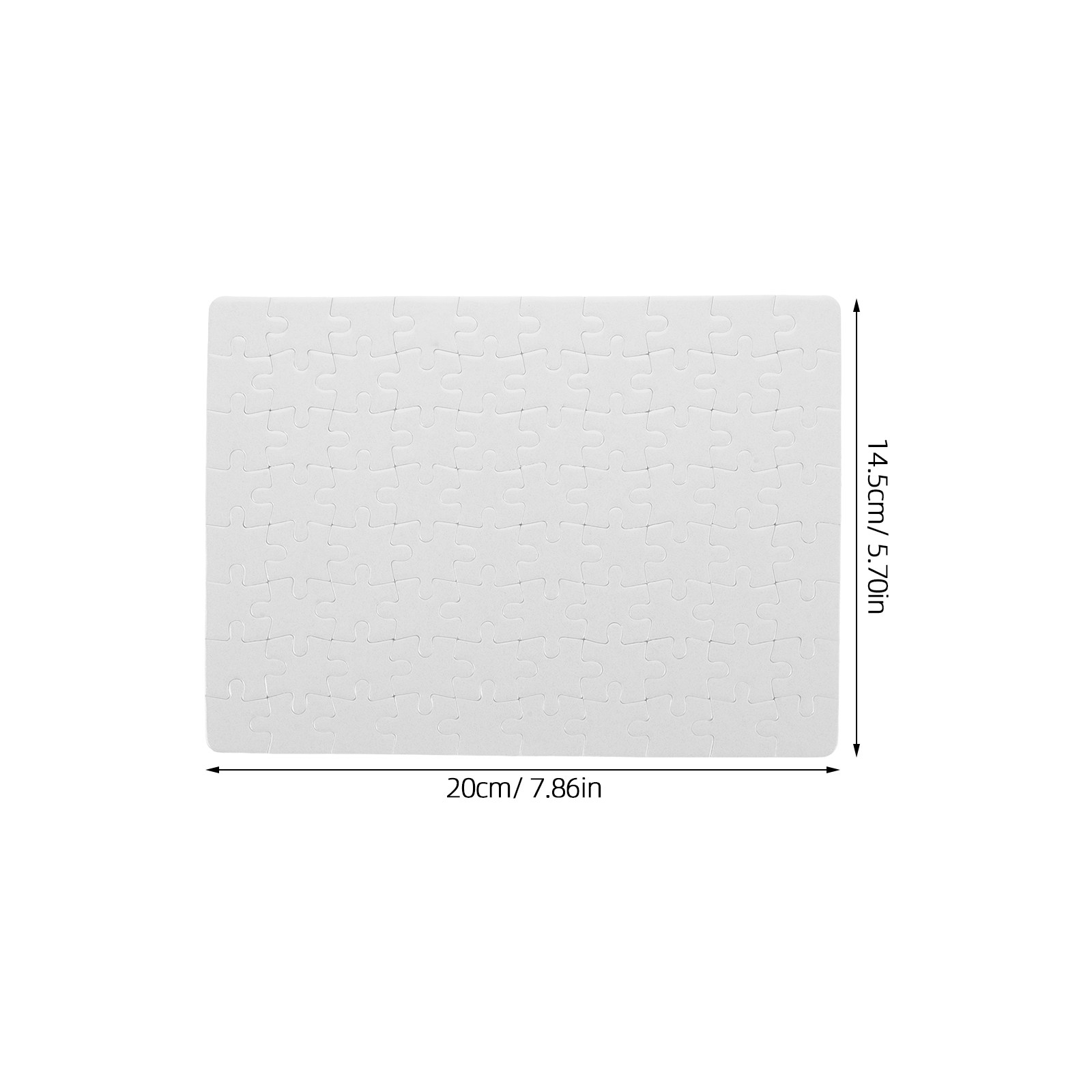 4 листа белых заготовок для па – обзор и цена Puzzle Blank White