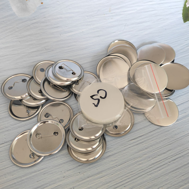 100 комплектов пустых значков, – обзор и цена Button Badge Blank