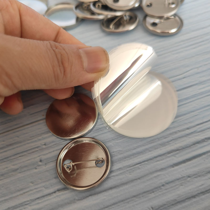 100 комплектов пустых значков, – обзор и цена Button Badge Blank