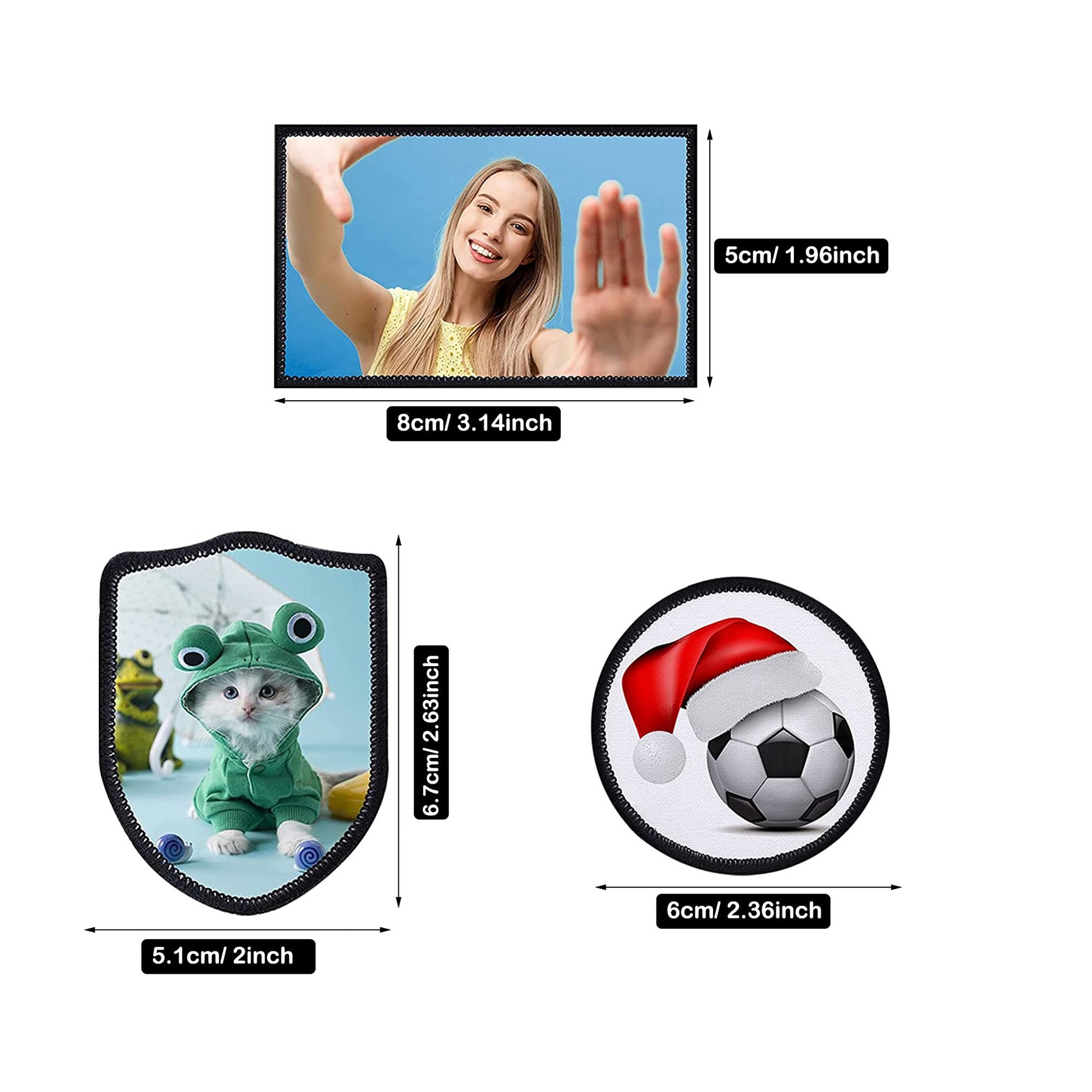 30 шт. сублимационные патчи, т – обзор и цена Hat Sublimation Blank
