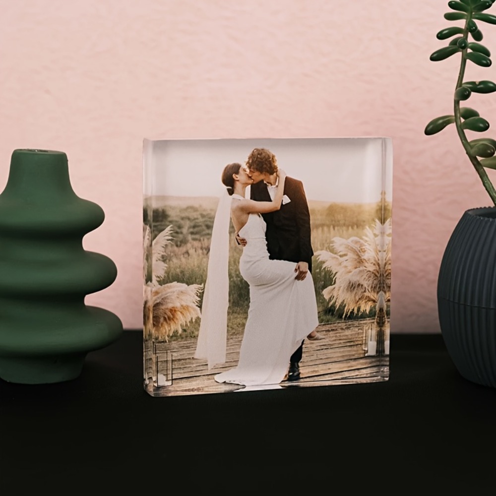 Персонализированный акриловый  – обзор и цена Photo Acrylic Block