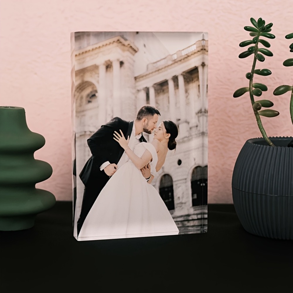 Персонализированный акриловый  – обзор и цена Photo Acrylic Block