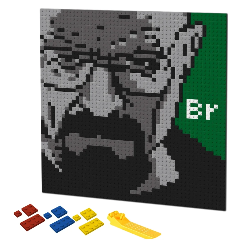 Пиксельный художественный конс – обзор и цена Puzzle Blank White