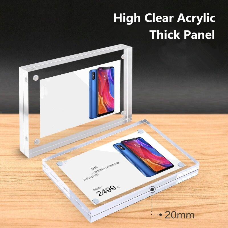 5 шт. магнитных акриловых держ – обзор и цена Photo Acrylic Block