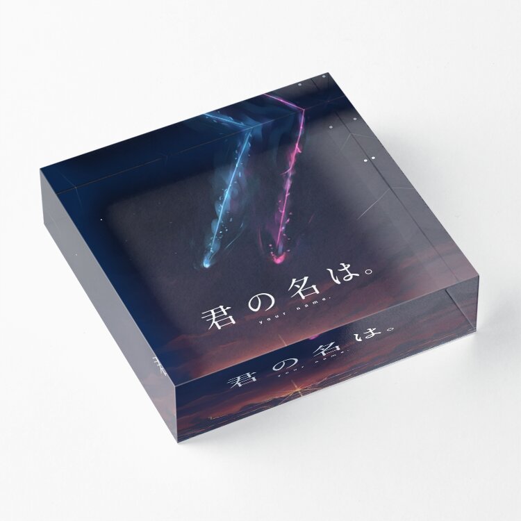 Вашим именем Kimi No Na Wa акр – обзор и цена Photo Acrylic Block