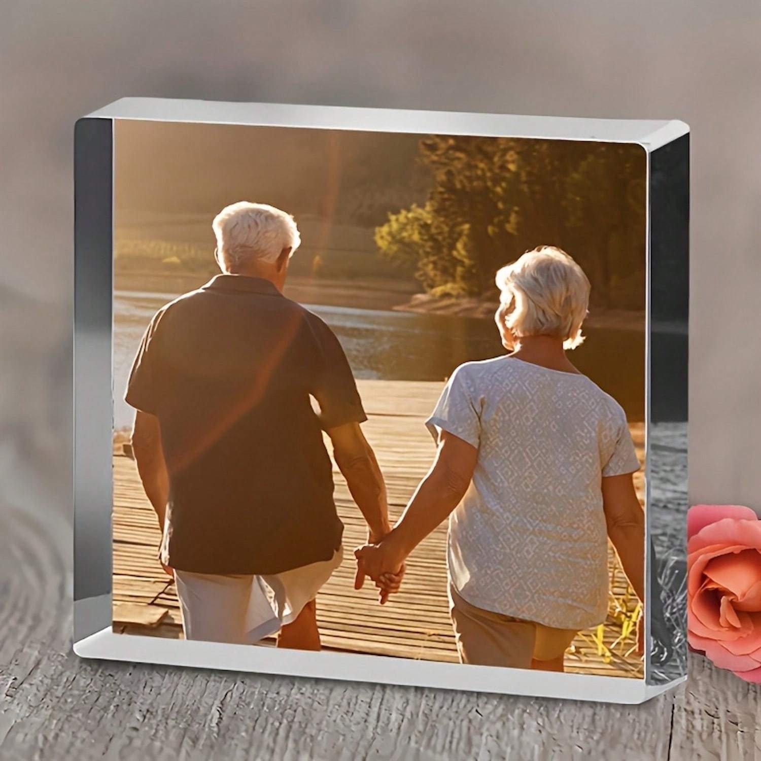 2D плоский акриловый фотоблок  – обзор и цена Photo Acrylic Block
