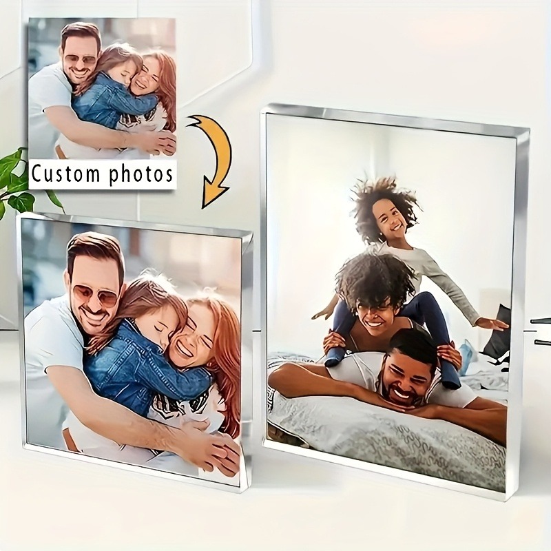 Персонализированный акриловый  – обзор и цена Photo Acrylic Block