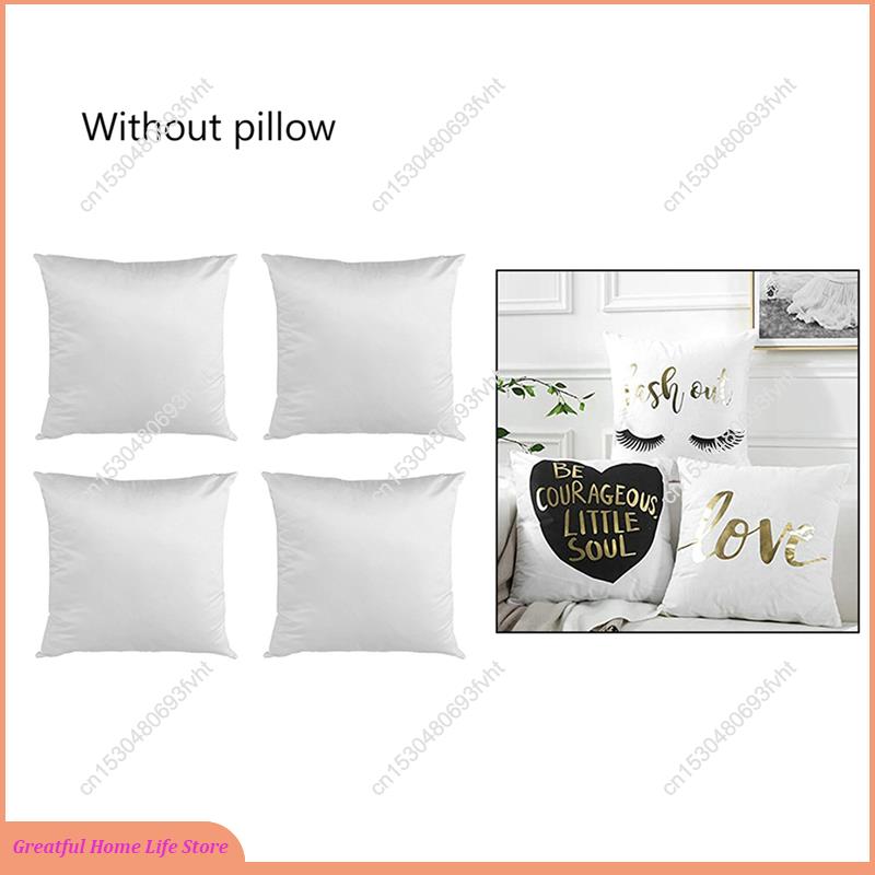 AT59 40X40 белые простые субли – обзор и цена Pillow Cover Sublimation