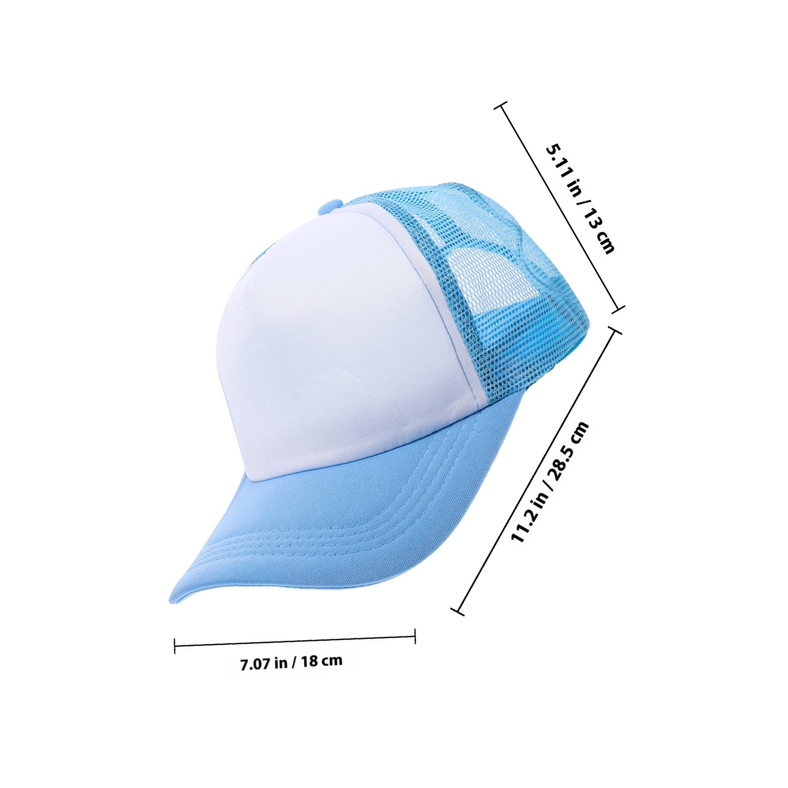 10 шт. пустых сетчатых бейсбол – обзор и цена Hat Sublimation Blank