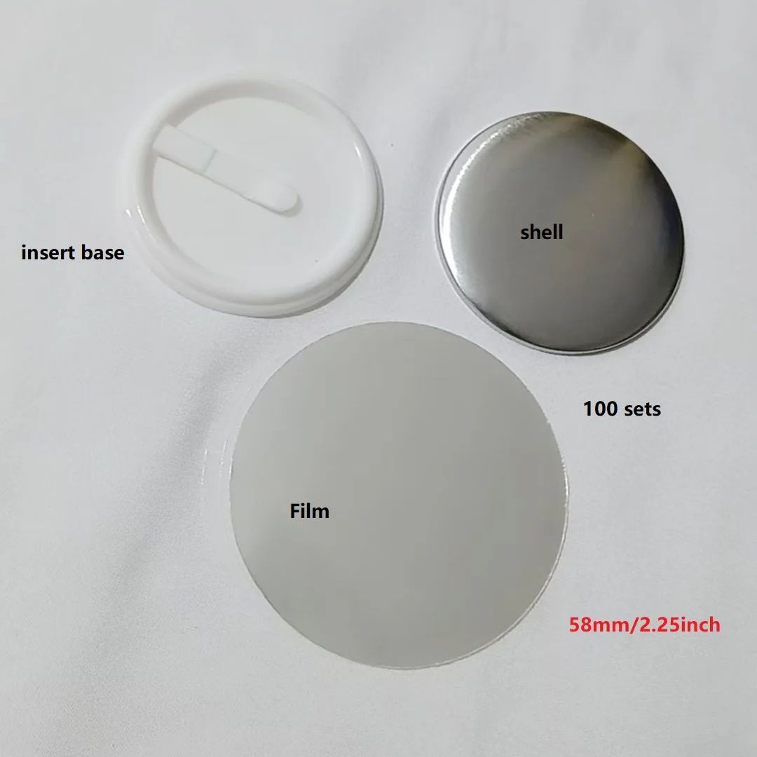 100 шт. заготовок для значков- – обзор и цена Button Badge Blank