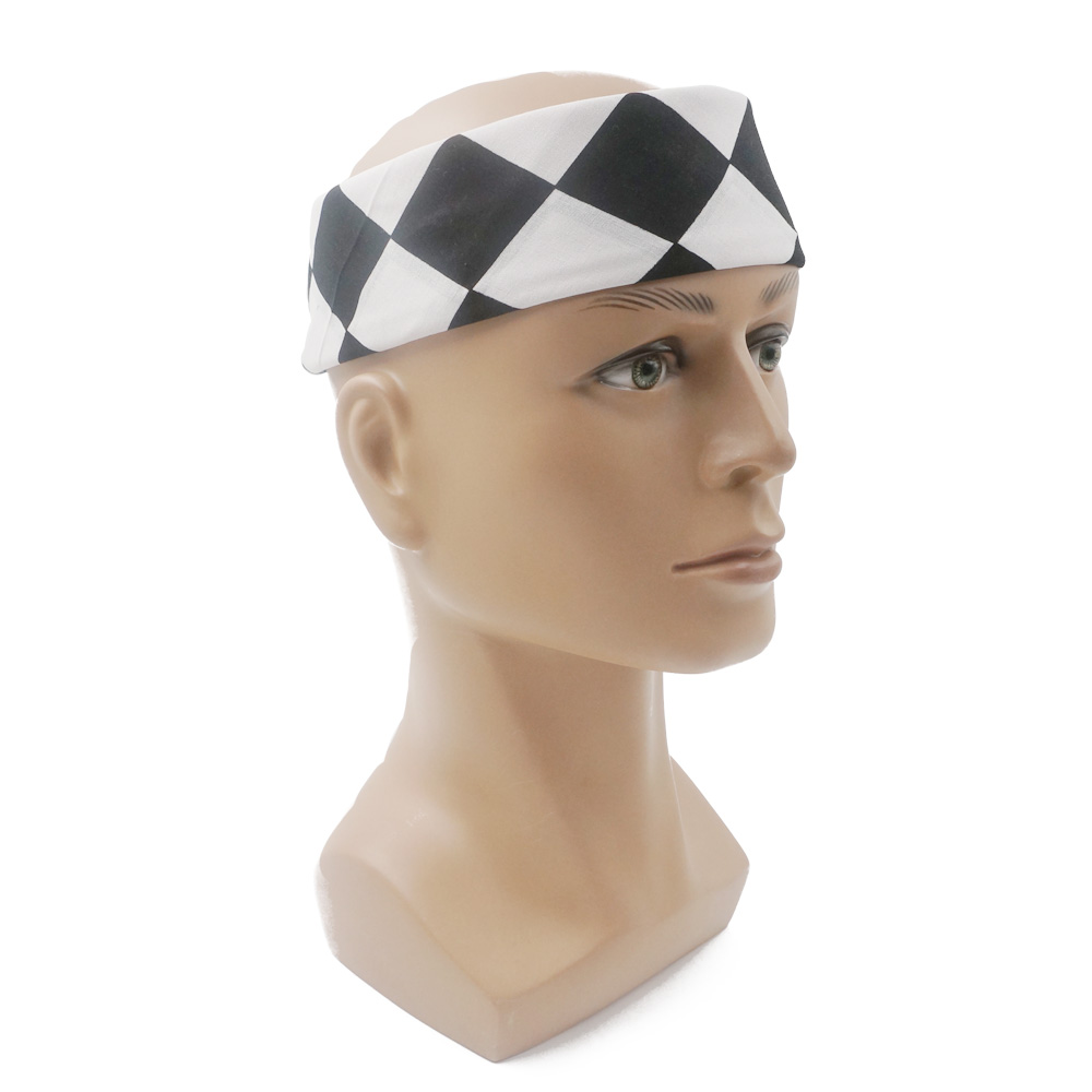 Бандана с клетчатым флагом, хл – обзор и цена Bandana Blank White