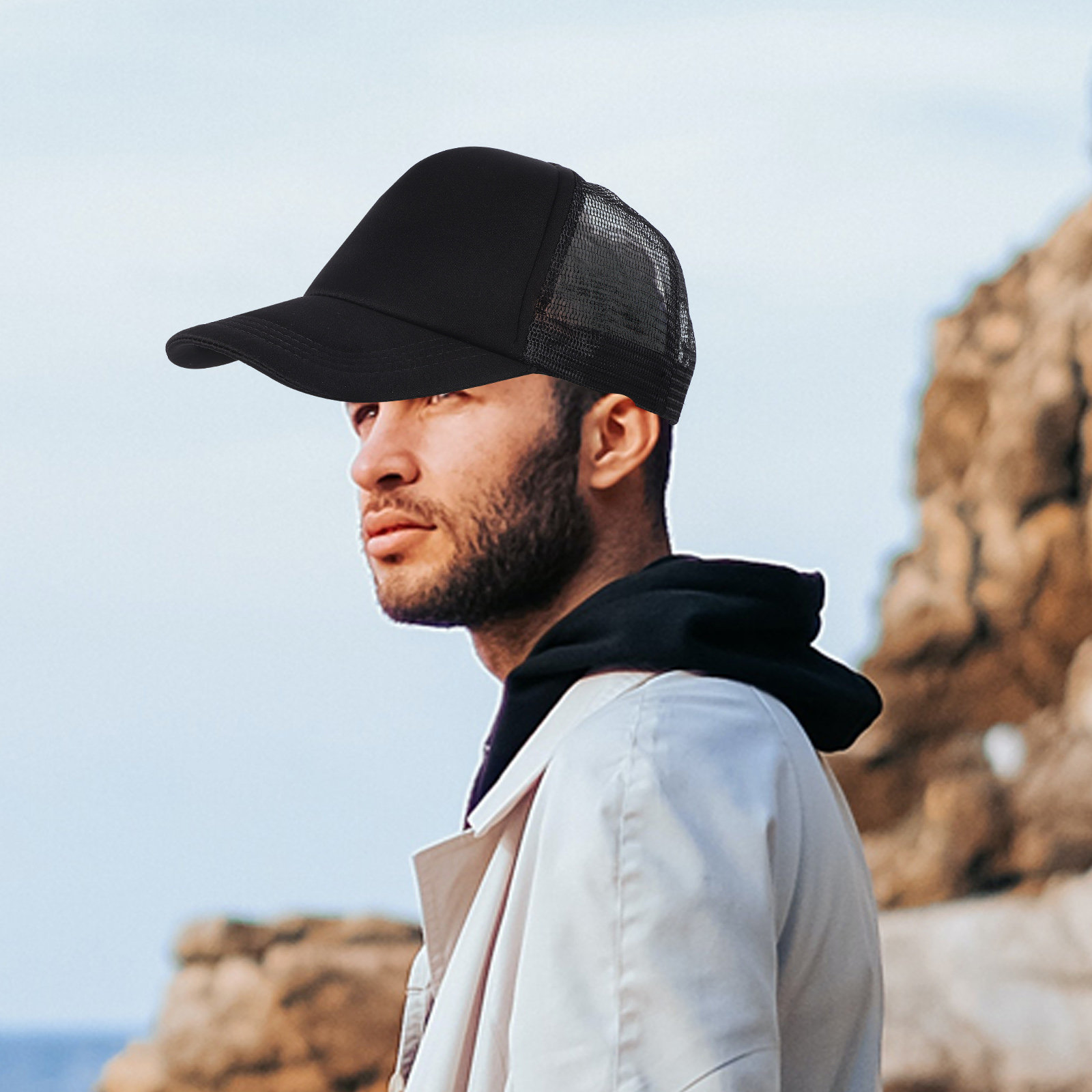 10 шт. сетчатых бейсболок для  – обзор и цена Hat Sublimation Blank