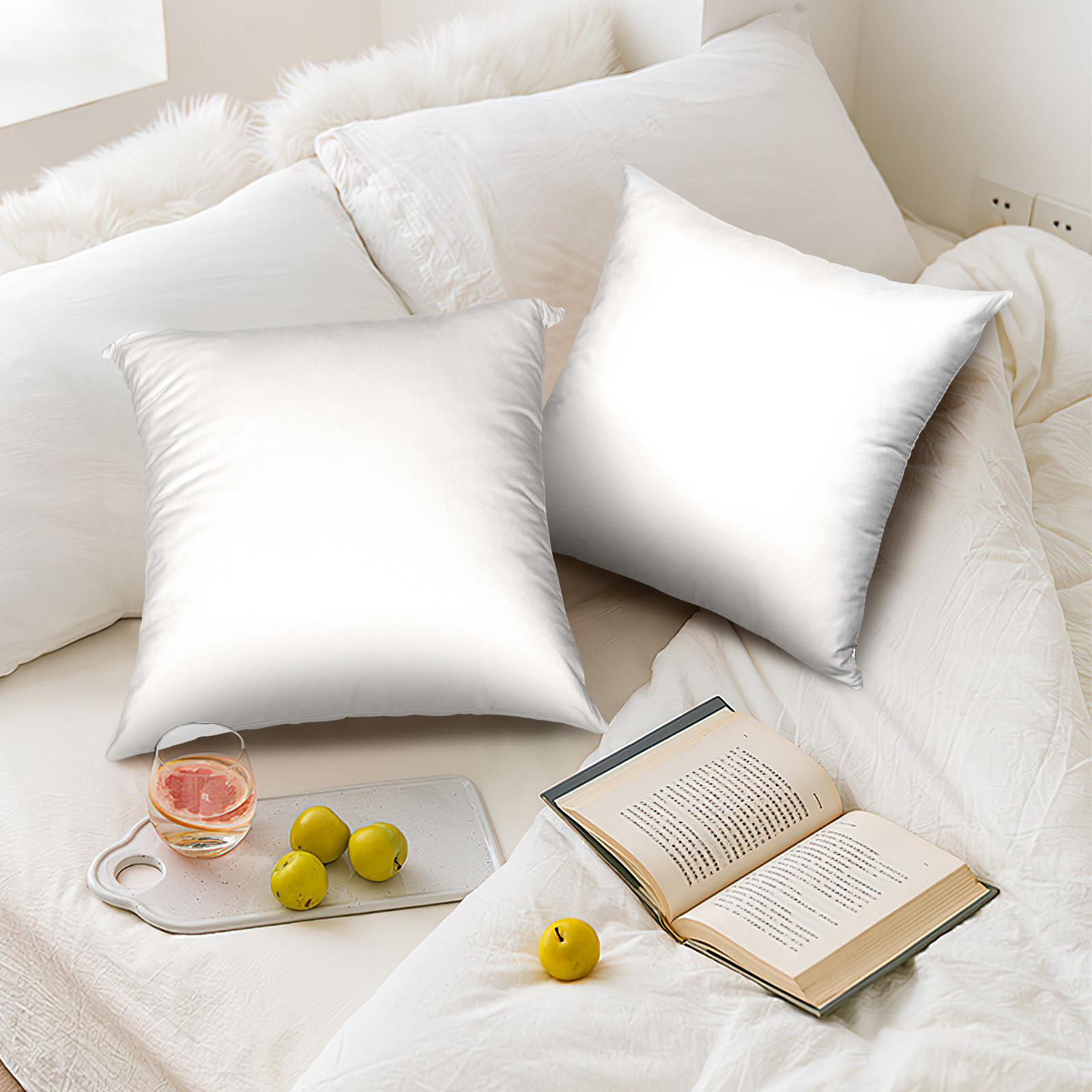 Набор из 4 белых наволочек для – обзор и цена Pillow Cover Sublimation