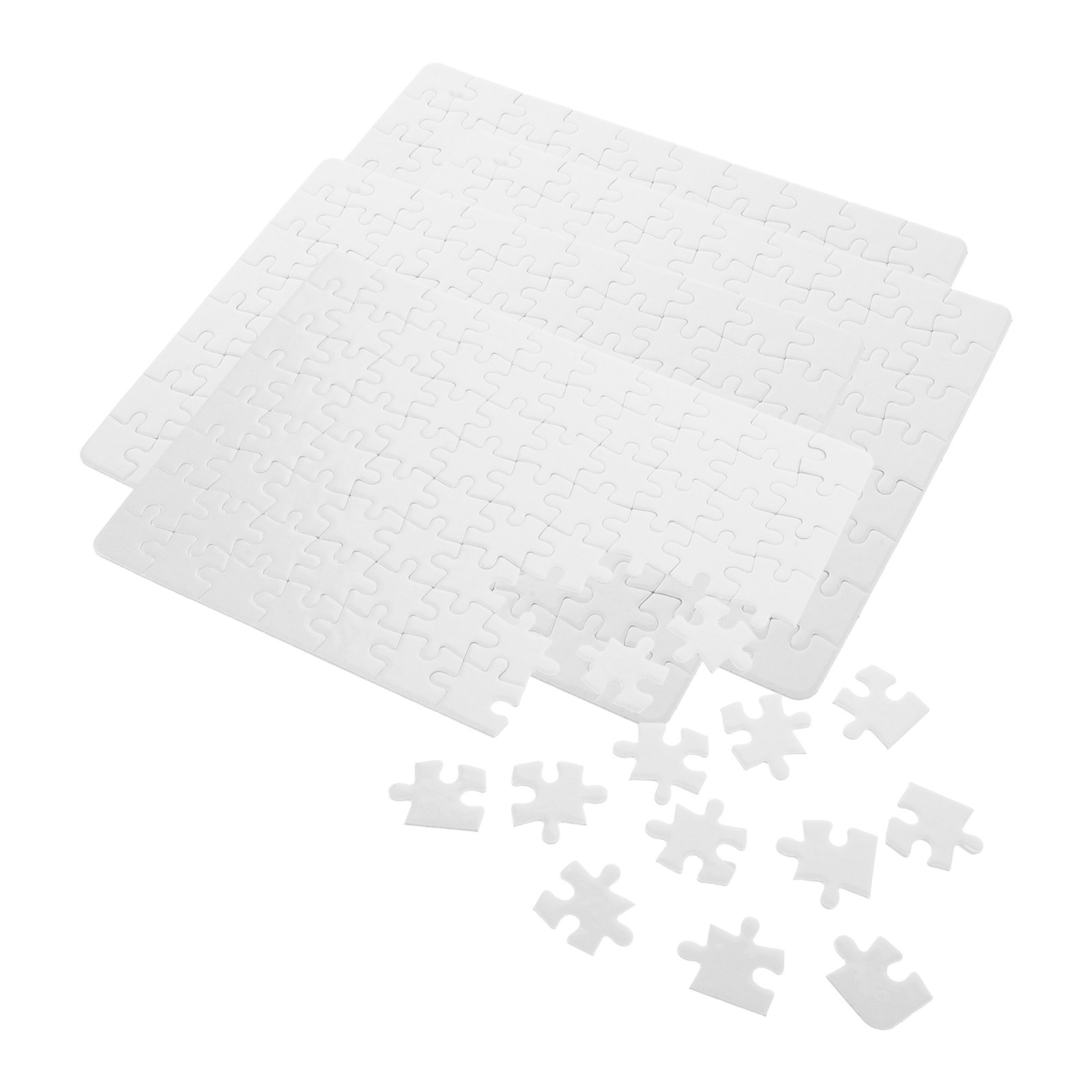 4 листа заготовок для пазлов:  – обзор и цена Puzzle Blank White