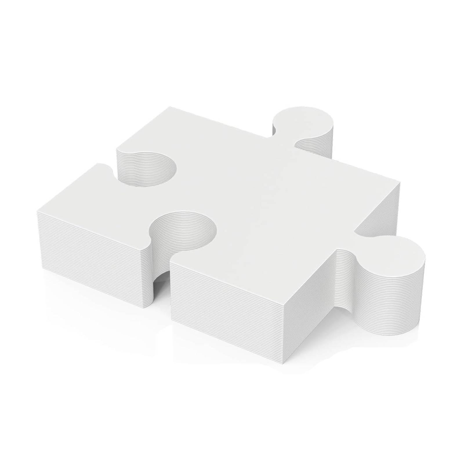 30 шт. заготовок для рисования – обзор и цена Puzzle Blank White