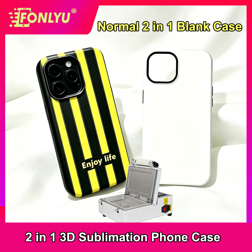 FONLYU 10 шт. 2-в-1 заготовки  – обзор и цена Phone Case Blank Print
