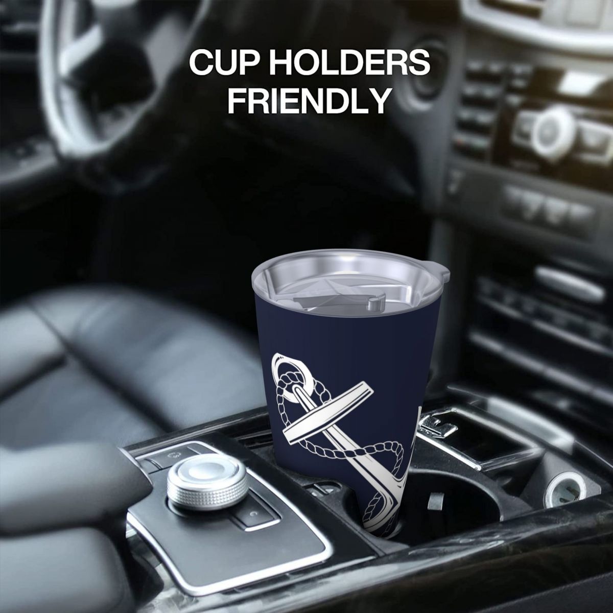 Якорь Морской белый и темно-си – обзор и цена Tumbler 20Oz White