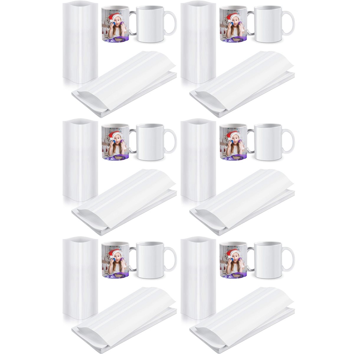 Пленка для сублимации BAAE, 42 – обзор и цена Sublimation Mug White