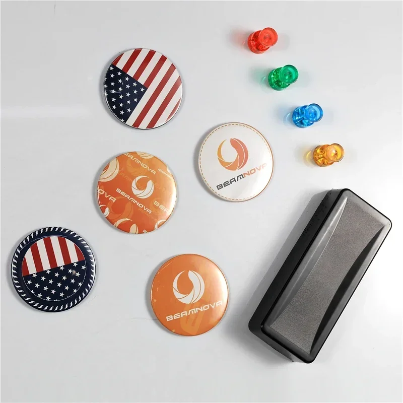 50/100 шт. 25-75 мм магнитная  – обзор и цена Button Badge Blank