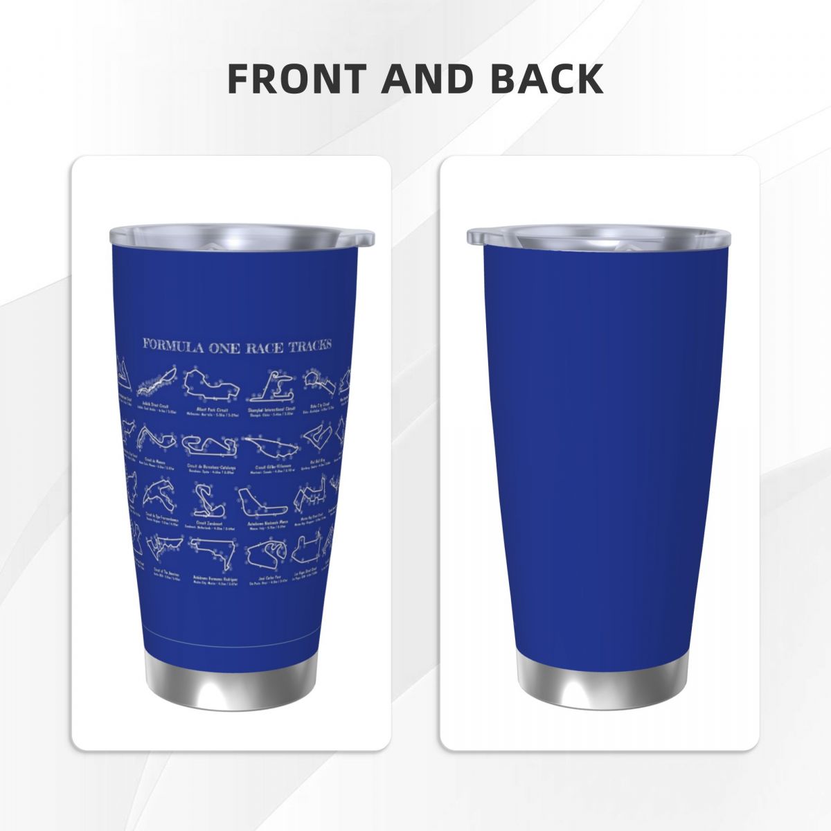 Гоночные треки F1 (белый трафа – обзор и цена Tumbler 20Oz White