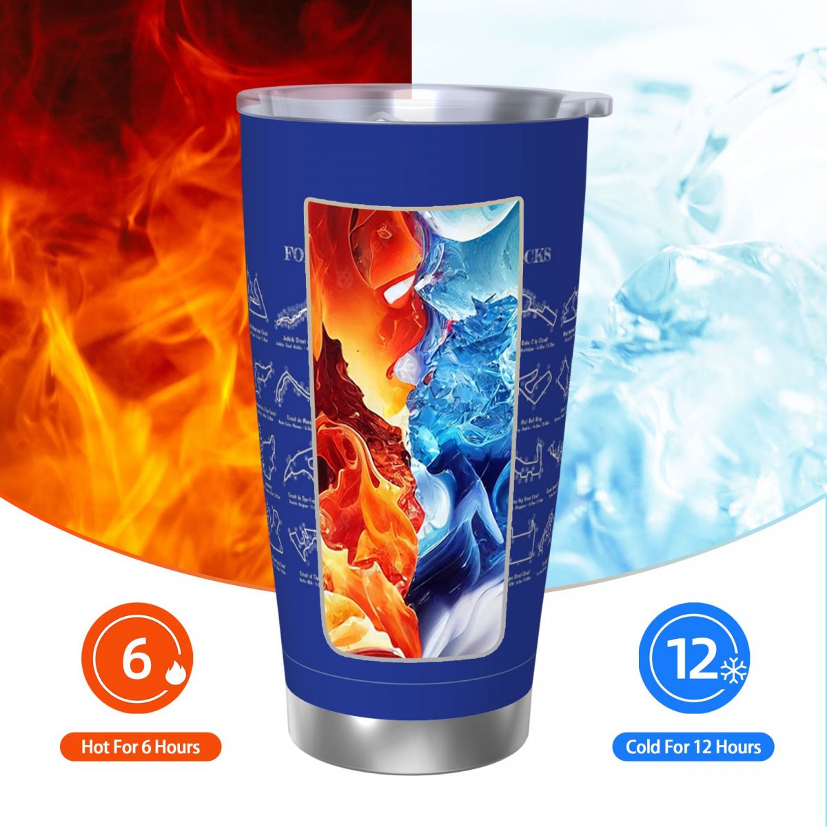 Гоночные треки F1 (белый трафа – обзор и цена Tumbler 20Oz White