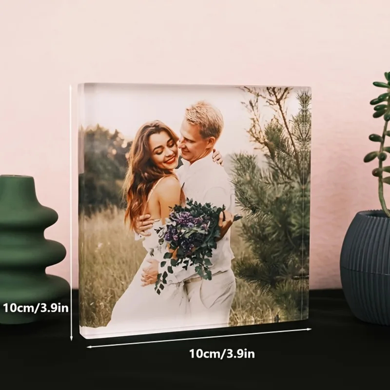 Персонализированный акриловый  – обзор и цена Photo Acrylic Block