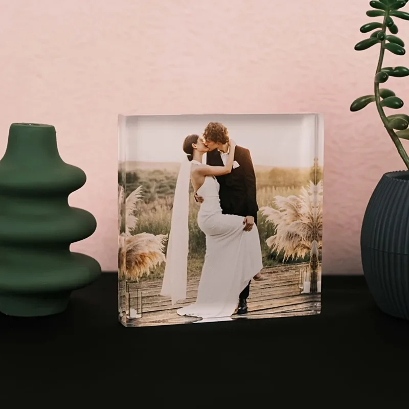 Персонализированный акриловый  – обзор и цена Photo Acrylic Block